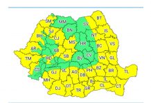 Cod galben de caniculă în Gorj