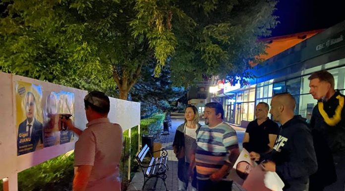 Panouri de afișaj electoral în 13 locații din Motru