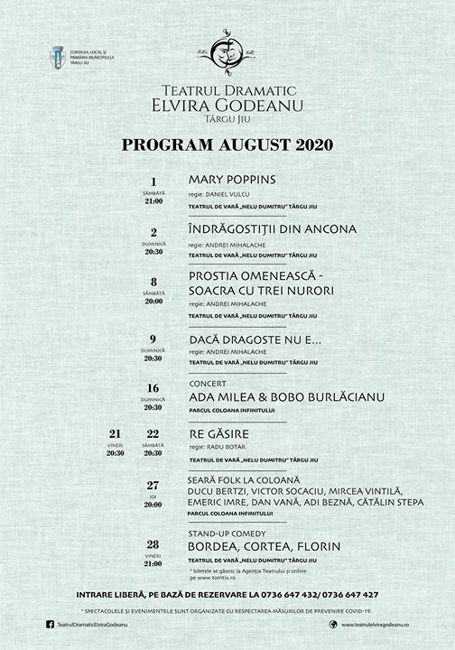 program teatru
