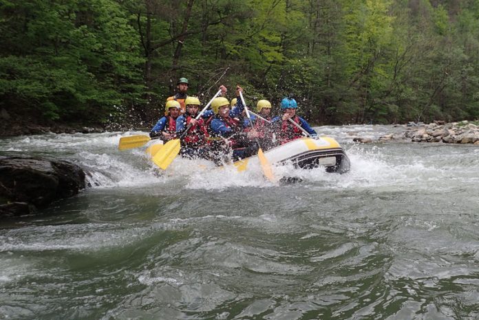 rafting