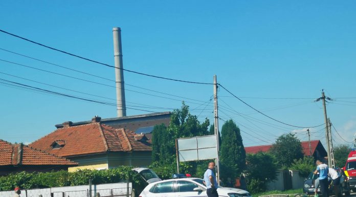 Accident și la Romanești