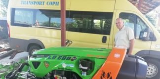 Primăria a cumpărat un robot pentru cosit