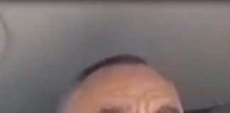 VIDEO: Consilier liberal, la un pas să fie bătut de nevasta primarului Calotă! A ieșit cu o scândură în drum!