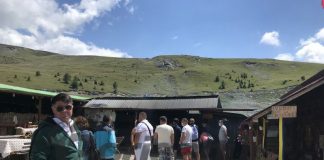 Aglomerație pe Transalpina, coadă la bulzul de la stâna Ștefanu!