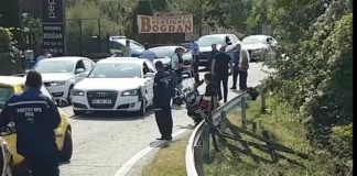 Motociclist rănit, la Novaci