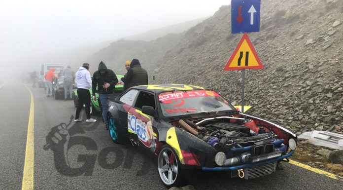 Drifturi la zero grade pe Transalpina!