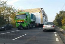 CNAIR: Vehicul cu un echipament industrial pe DN 66