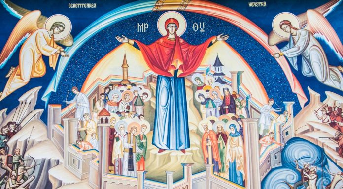 Să cinstim Sărbătoarea «Acoperământul Maicii Domnului»! – ,,Acoperă-ne pe noi cu cinstitul tău Acoperământ, şi ne scapă de tot răul, rugând pe Fiul tău, Hristos Dumnezeul nostru, să mântuiască sufletele noastre”!