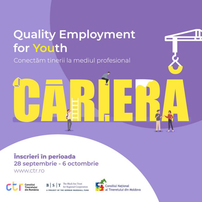 Consiliul Tineretului din România conectează tinerii la mediul profesional