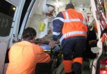 La spital, după ce s-a aruncat în lac