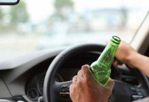 Prins băut la volan