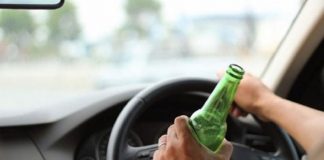 Prins băut la volan