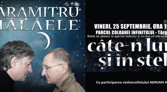 Caramitru și Mălăele, spectacol în Parcul Coloana Infinitului