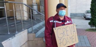 Lider de sindicat, în greva foamei. „Nu mai aveam altă soluție”