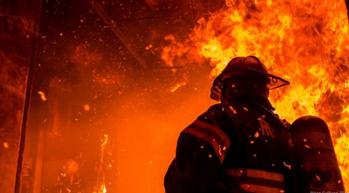 Incendiu la o casă în Crasna