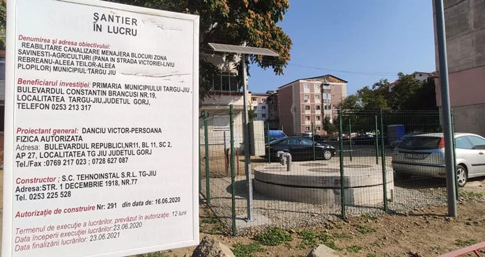 Lucrările la canalizarea din sudul municipiului, în linie dreaptă