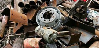 Prinși la furat de fier vechi