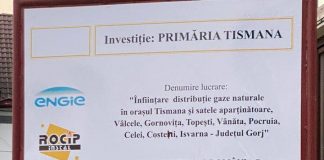 Un milion de lei pentru rețeaua de gaze din Tismana