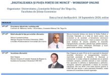Renumiți specialiști au confirmat prezența la workshop-ul organizat de UCB Târgu-Jiu