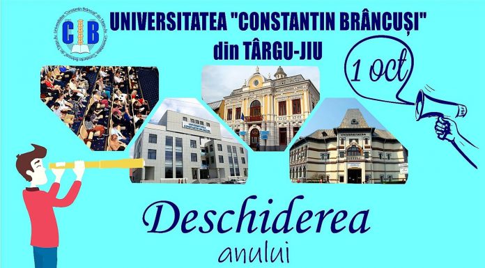 UCB Târgu Jiu deschide astăzi, la ora 11:00, noul an universitar