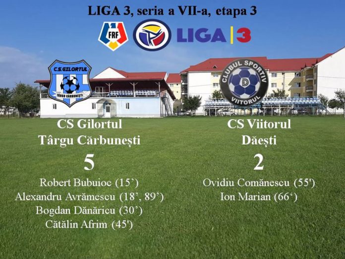 A treia victorie pentru Gilortul