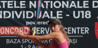 Gorjeanca Bianca Bărbulescu, în fruntea clasamentului U16