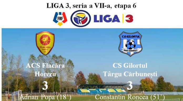 Thriller la Horezu! Gilortul ,,a refuzat” înfrângerea