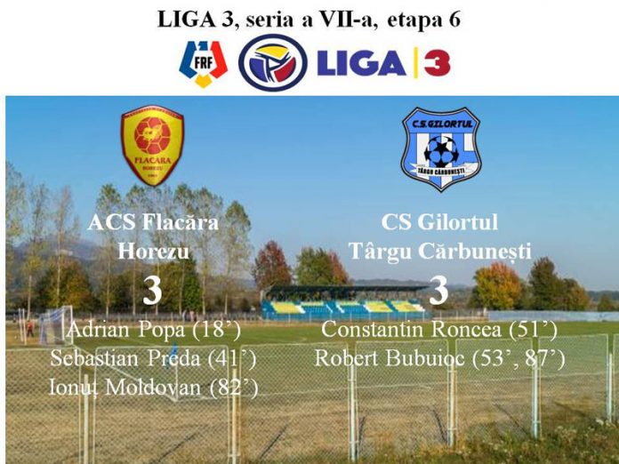 Thriller la Horezu! Gilortul ,,a refuzat” înfrângerea