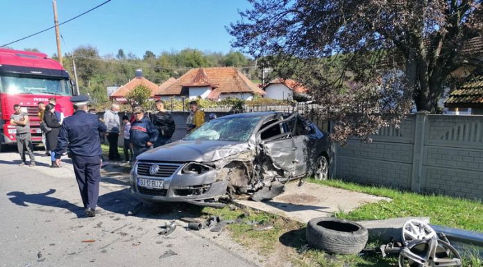 Accident cu două victime la Motru