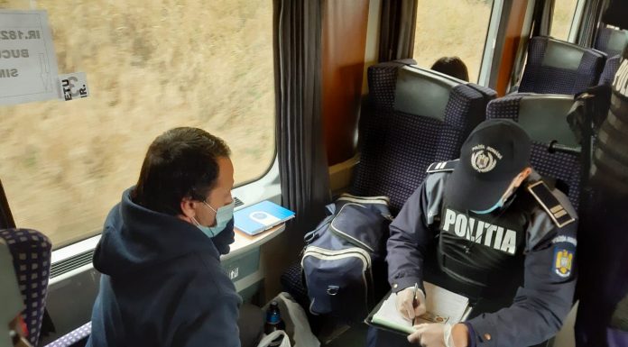 Polițiștii, în control în trenuri și stațiile de cale ferată