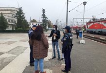 Polițiștii, în control în trenuri și stațiile de cale ferată. Amenzi!