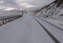 FOTO: Prima ninsoare la Rânca