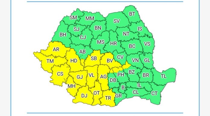 Gorjul, sub cod galben de ploi