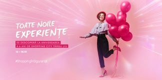 Weekend aniversar cu surprize, la mall-ul din Târgu-Jiu