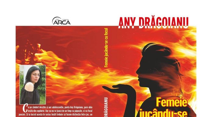 Femeie jucându-se cu focul