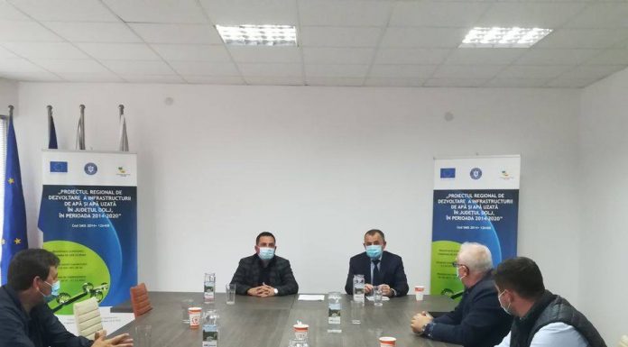 S-a semnat contractul pentru primul tronson Izvarna II. Apă de munte pentru opt localități din Gorj