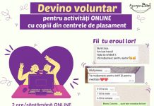 Se caută voluntari pentru copiii din centrele de plasament din județul Gorj!