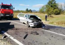Copil de patru ani, rănit într-un accident la Tismana, alți trei adulți, la spital