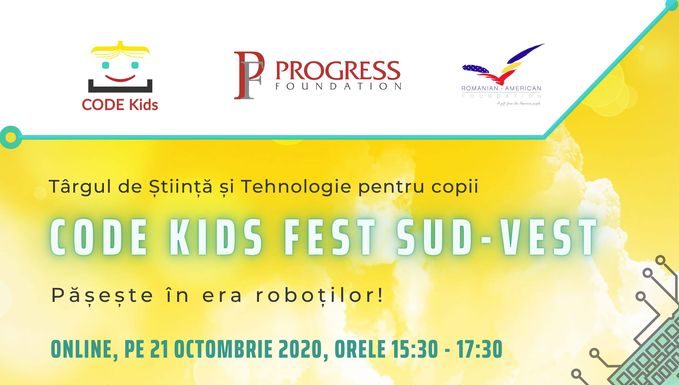 Târg online de știință și tehnologie pentru copii