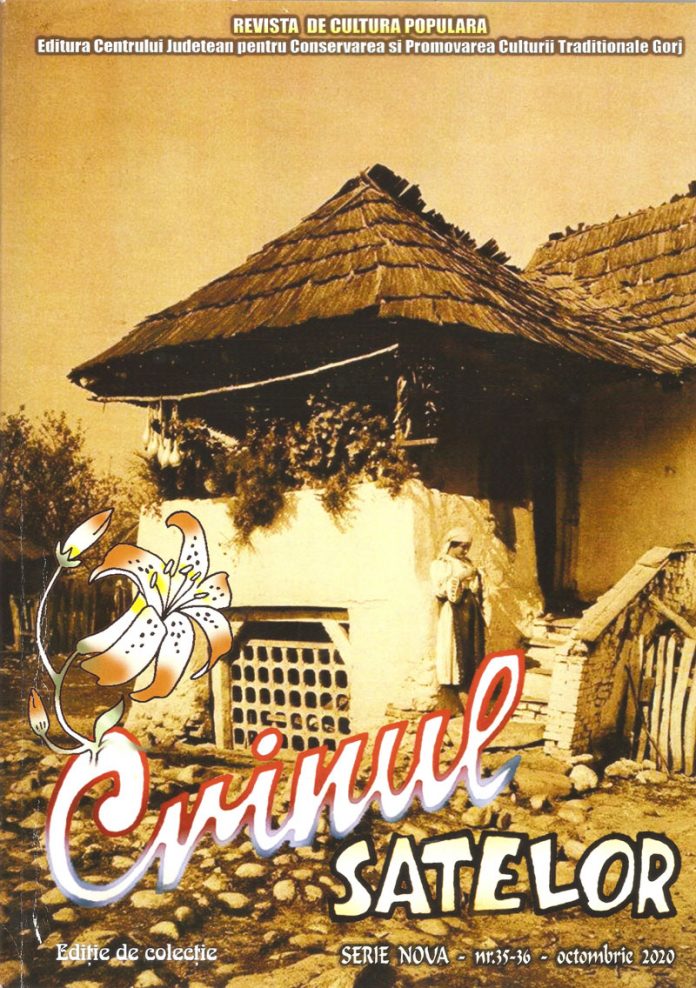 Însemnări de lectură – Revista revistelor culturale – Azi Crinul Satelor nr. 35-36/octombrie 2020
