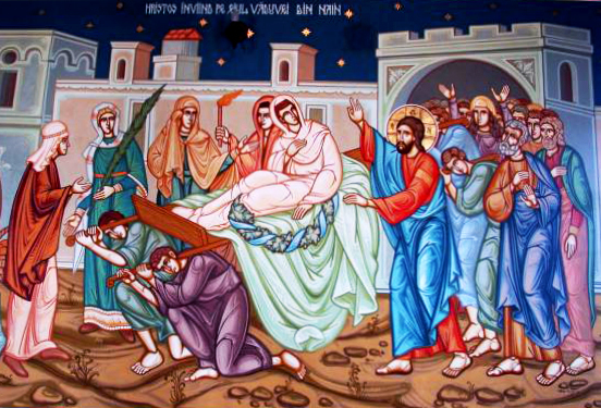 invierea fiului vaduvei din nain