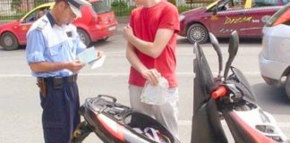 La plimbare cu mopedul neînmatriculat și fără permis
