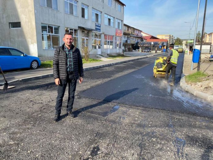 Șantier în orașul Rovinari! Primarul Robert Filip continuă investițiile!