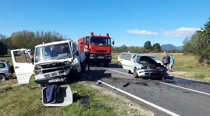FOTO: Accident cu patru victime la Tismana