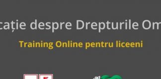 Training online gratuit pentru liceeni