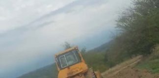 Amenajarea drumului de pământ spre biserica arsă din Scoarța, cu zero cheltuieli