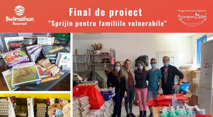 Mai multe familii din Gorj, sprijinite cu produse de igienă, curățenie și rechizite, prin Programul „Ajungem MARI”
