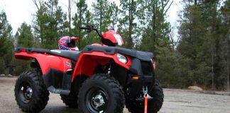 Vâlcean prins băut și fără permis cu ATV-ul la Rânca