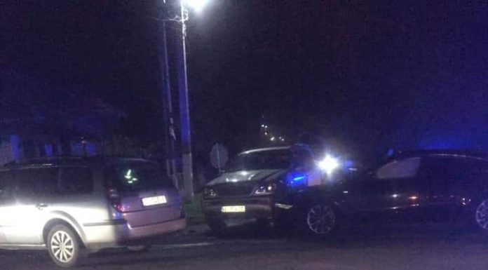 FOTO: Accident în lanț la Bălești, tânăr de 21 de ani, la spital