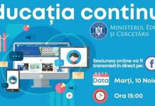 Sesiune online de îndrumare și consiliere pentru profesori